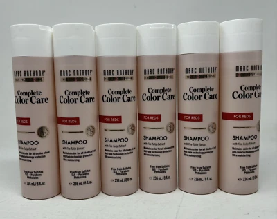 Shampoo Marc Anthony Reds Complete Color Care 8 Ounce Bottles Lot of 6 Set NEW - Image 1 of 4
