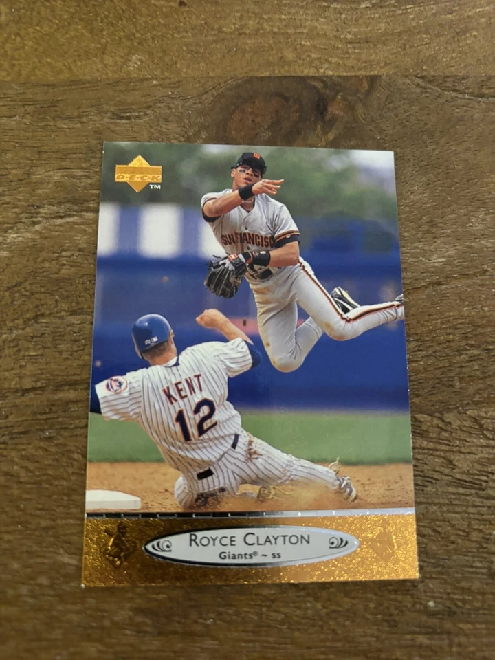 1996 Upper Deck #198 ROYCE CLAYTON San Francisco Giants ~D8E - Image 1 of 1