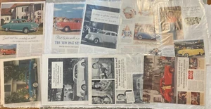 Lot 9 vintage Studebaker car whole page ads from the 1940s magazines color & b/w - Picture 1 of 4