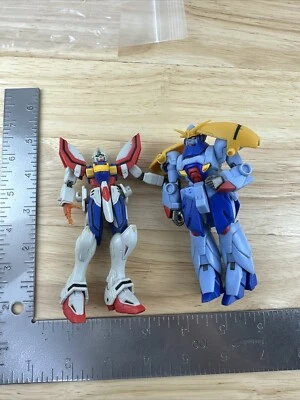 Bandai God Gundam Mobile Suit Fighter Action Figure Lot OF 2 - incomplete - Image 1 of 4