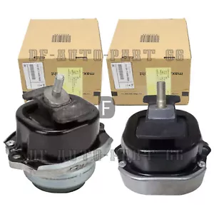 Genuine ENGINE MOUNT 2PCS L&R FOR BMW X5/F15/F85/SAV X6/F16/F86/SAC N20B20A 2.0L - Picture 1 of 4