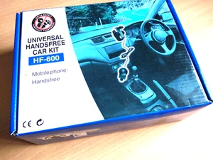 MOBILE PHONE HANDSFREE CAR KIT, UNIVERSAL HF-600. - Picture 1 of 4