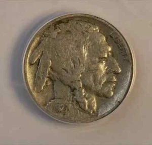 1927-S Buffalo Nickel ANACS VG10 - Picture 1 of 4