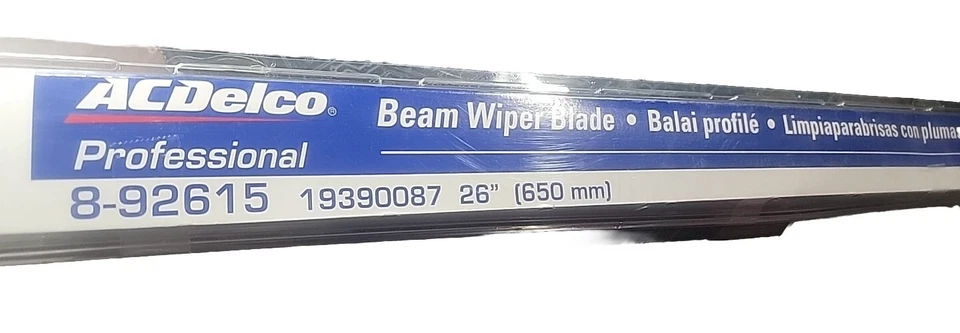 Acdelco 8-92615 Windshield Wiper Blade Beam, Natural Rubber, New 26" - Image 1 of 4