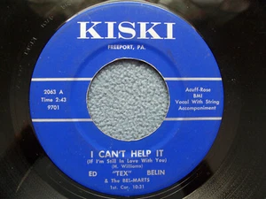 Ed "Tex" Belin...I Can't Help It...Country NM 45rpm '63 - Picture 1 of 4