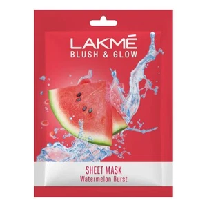 Lakm? Blush & Glow Watermelon Sheet Mask 25ml, - Picture 1 of 3