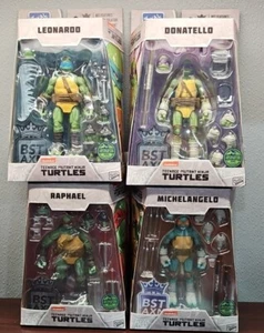 BST AXN TMNT - Donatello, Leonardo, Michelangelo, Raphael Lot! New And Sealed - Picture 1 of 13