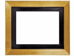 16 X 20 FLOATER FRAME STANDARD PICTURE FRAME HAND APPLIED GOLD LEAF 2 3/4" WIDE  - Picture 1 of 5