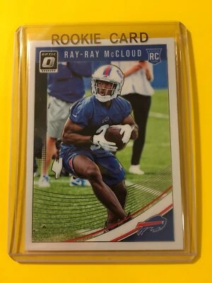 🔥🔥2018 DONRUSS OPTIC RAY-RAY McCLOUD ROOKIE Base RC #114 Buffalo Bills - Image 1 of 2