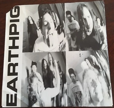Earthpig: "Sweet Chocolate Brown" b/w "King Of Prussia" 7" Vinyl (1990 SOL) - Image 1 of 4