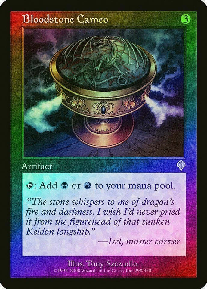 Bloodstone Cameo FOIL Invasion LP/NM Artifact Uncommon MAGIC MTG - Image 1 of 1