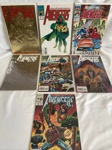 Avengers 366-372 run Foil Retribution Allegiance Vol 1, 1993 - Picture 1 of 7