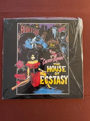 THE CHERRY BOMBZ - The House Of Ecstasy - 1986 SEALED  vinyl UK Andy McCoy - Image 1 of 2