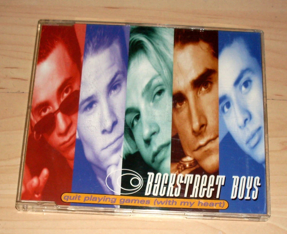CD Maxi-Single - Backstreet Boys - Quit Playing Games (with my Heart) - Bild 1 von 1
