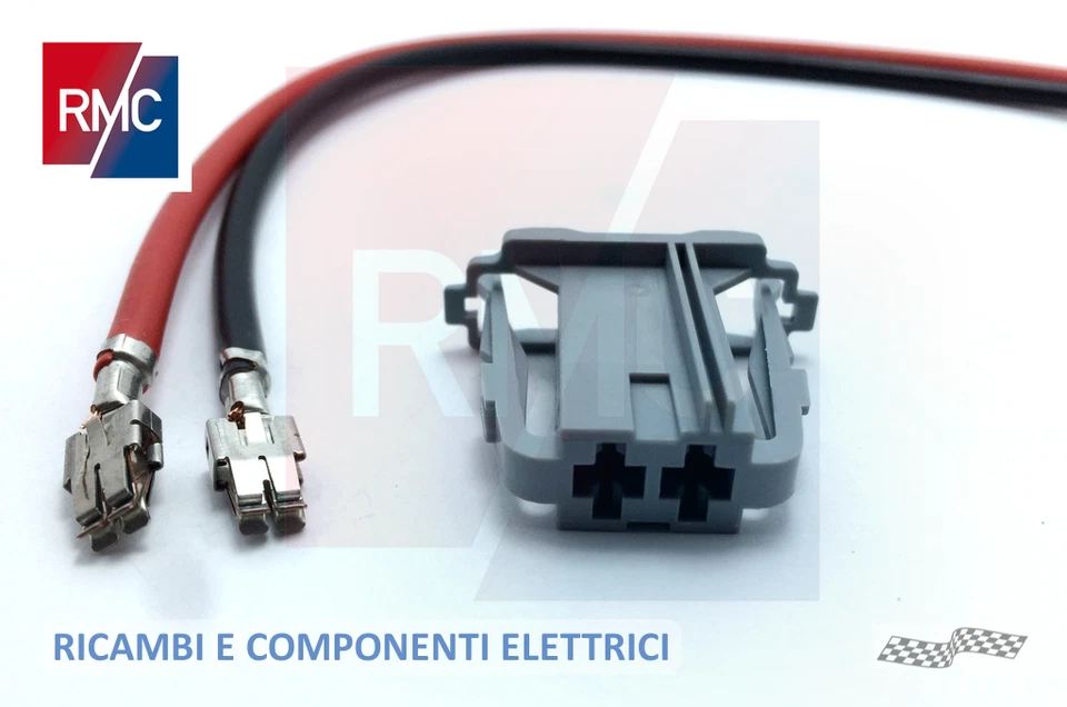 Connettore Grigio Motorino Riscaldamento Resistenza Ventola Fiat Opel Citroen - Immagine 1 di 1