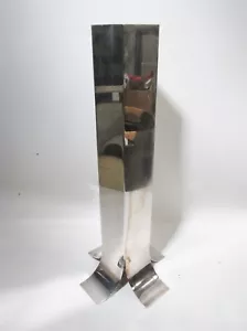 Midcentury Lino Sabattini Italy Silver 16” Stele Vase Candle Holder - Picture 1 of 11