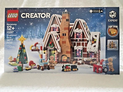 LEGO 10267 Creator Expert Gingerbread House 1477 pcs New Sealed Retired - Image 1 of 4