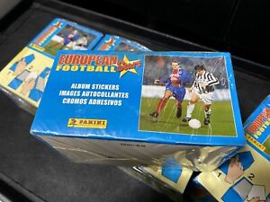 1997 Panini European Football Stars Sealed Box [100 Packs/Box] Sale🔥🔥🔥