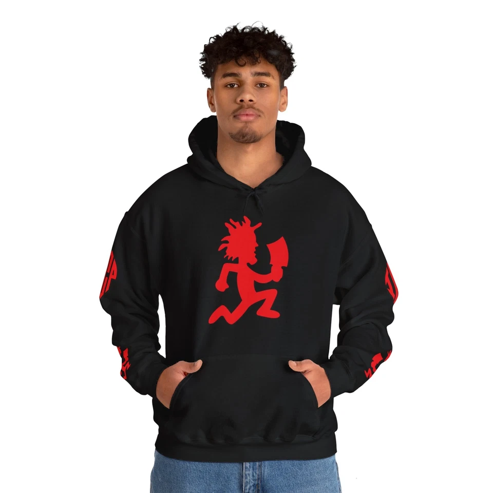 Sudadera con Capucha Hacha Hombre Unisex Heavy Blend™ ICP Loco Payaso Posse Juggalo Foto 1 de 1