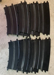 vintage FLEISCHMANN auto rallye slot car race track curved 3152 - 6 pieces - Bild 1 von 2