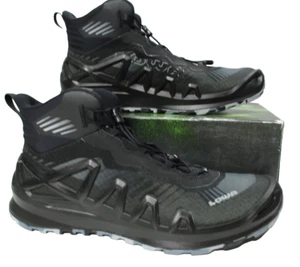 Lowa Merger GTX Mid wasserdicht schwarz Wanderschuhe Trailschuhe Herren Gr. 13 - Bild 1 von 9