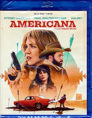 AMERICANA BLURAY & DVD SET with Sydney Sweeney & Paul Walter Hauser & Halsey - Image 1 of 2