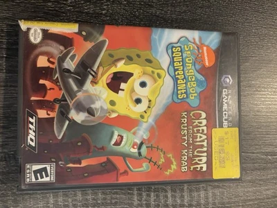 SpongeBob SquarePants Creature From the Krusty Krab Nintendo GameCube Complete - Image 1 of 4