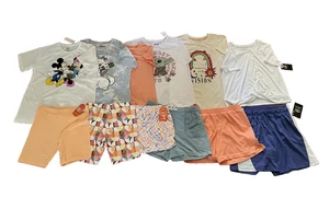 NEW Lot 12 x GIRL 14-16 summer clothes shorts t-shirt outfits Disney Star Wars - Picture 1 of 14