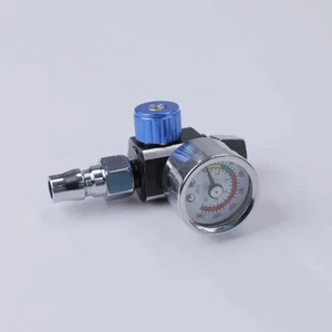Pressure Regulator Spray Gun Air Pressure Controller G1/4 Pressure Gauge - Picture 1 of 13