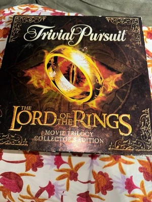 Trivial Pursuit - Lord of The Rings Movie Trilogy Collector's Edition w/ Ring - Image 1 of 4