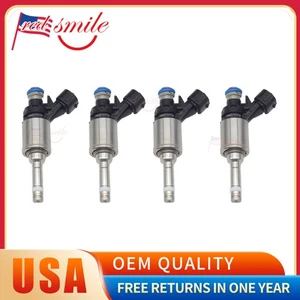 NUEVO juego de 4 inyectores de combustible para Nissan Juke 2011-2017 1,6 L 16600-1KC0A EE. UU. - Imagen 1 de 14