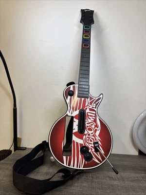 Nintendo Wii Guitar Hero Aerosmith Les Paul Controller Model 95375.805 Guitar - Image 1 of 4