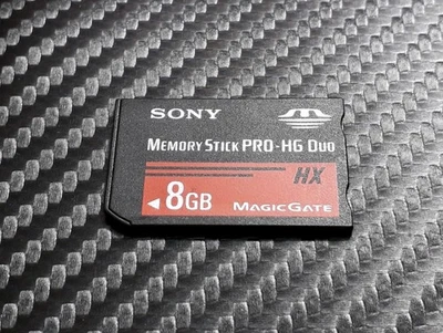 8GB Sony Memory Stick Pro Duo HG Duo HX Magicgate - For PSP + Digital Camera - Image 1 of 3