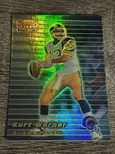 Kurt Warner 1999 Bowmans Best REFRACTOR Rookie #110 (136/400) NM-MINT RC RARE - Picture 1 of 2