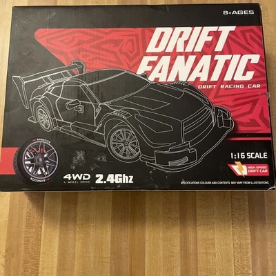 1/16 Super GT Drift Car Remote Control Sport Racing Vehicle 4WD RTR RC Car - Image 1 of 2