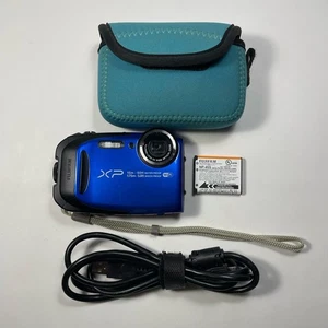 Fujifilm FinePix XP80 14.0MP Underwater Digital Camera WiFi Tested + Chrger, Bat - Picture 1 of 19