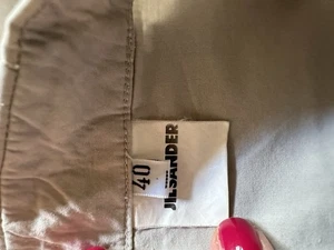 JIL SANDER Chino eierschale federleicht dt. 40 - Bild 1 von 5