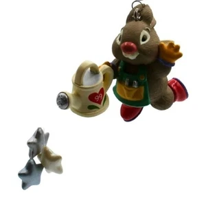 Vintage Hallmark Keepsake Ornament Sprinkling Stars 1999 Rabbit Watering Garden - Picture 1 of 4
