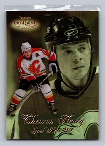 1998-99 Topps Gold Label #GR7 Theoren Fleury Goal Race '99 - Bild 1 von 2