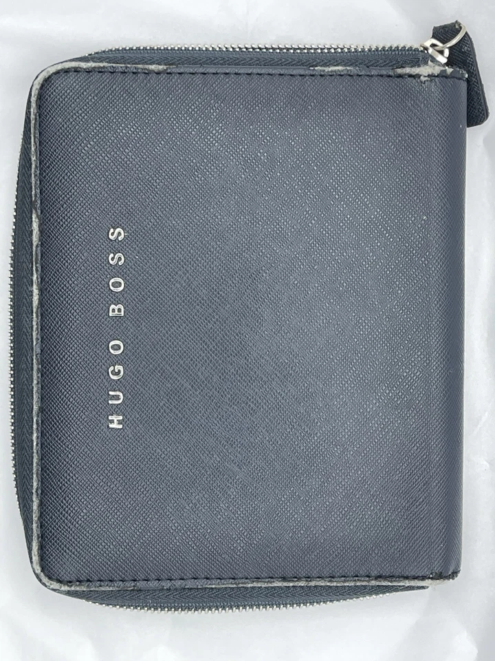 Bloc de notas de papelería de cuero para cuaderno Hugo Boss 6 con bloc de notas Hugo Boss Foto 1 de 3