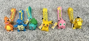 6 Pokemon Schlüsselanhänger - Bonus Pokemon Mini Figuren - Bild 1 von 7