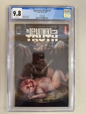 Department of Truth #2 CGC 9.8 Image Comics David Romero 1:25 Variant Cover D 🔑 - Image 1 of 2