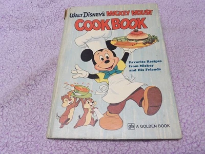 Walt Disney’s Mickey Mouse Cookbook A Golden Book Recipes 1975 PaperBk - Image 1 of 4