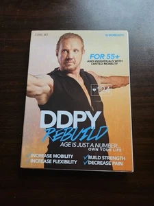 DDPY REBUILD 3 Disc DVD Set 18 Workouts ab 55+ neu versiegelt kostenloser Versand - Bild 1 von 5