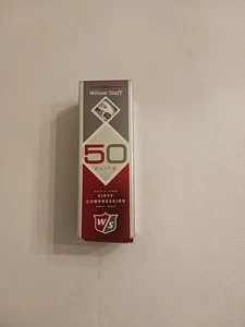 Wilson Staff 50 Elite Fifty Compression Golf Balls 3 Pack - NEW - Picture 1 of 3