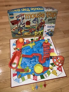 1970's Ideal MOUSE TRAP Board Game with INSTRUCTIONS & COMPLETE in Original Box! - Picture 1 of 7