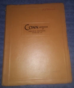 Conn Organ Manuale di Servizio Serie 500-509 Il Minuetto - Foto 1 di 5