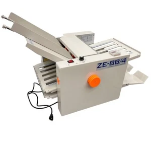 NEW Automatic Paper Folding Machine 110V Adjustable Paper Folder Document Folder - Picture 1 of 22