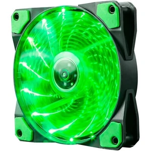 Marvo Scorpion FN-10 120mm 1200rpm Green 15 x LEDs PC Case Fan 3+4-Pin 53.2CFM - Picture 1 of 6