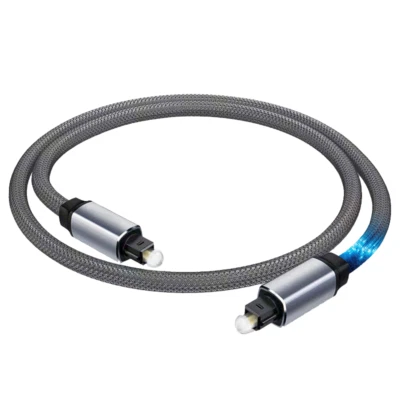 Toslink Digital Lossless Nylon Sheath Optical Audio Cable 1m to 10m Choose From - Image 1 of 4